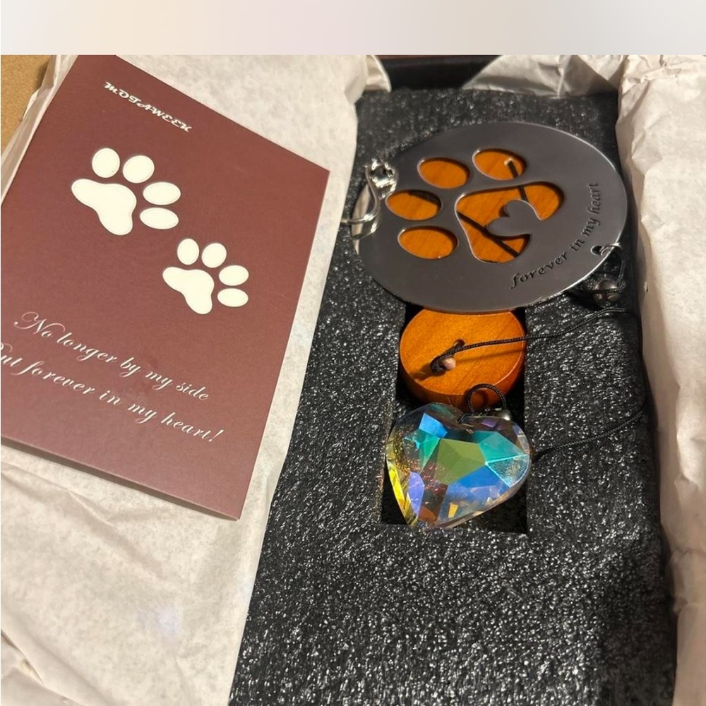 Wind Chime Gift for Pet Loss - Picture 2 of 4